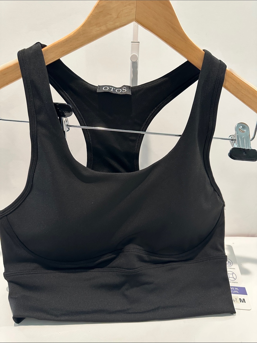 NWT OTOS Active Sports Bra with removable Bra Cup.